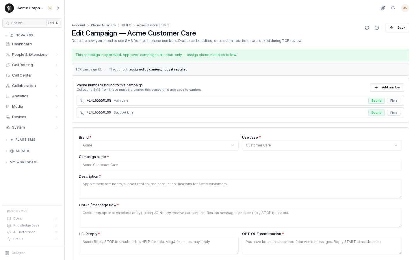 Campaign editor